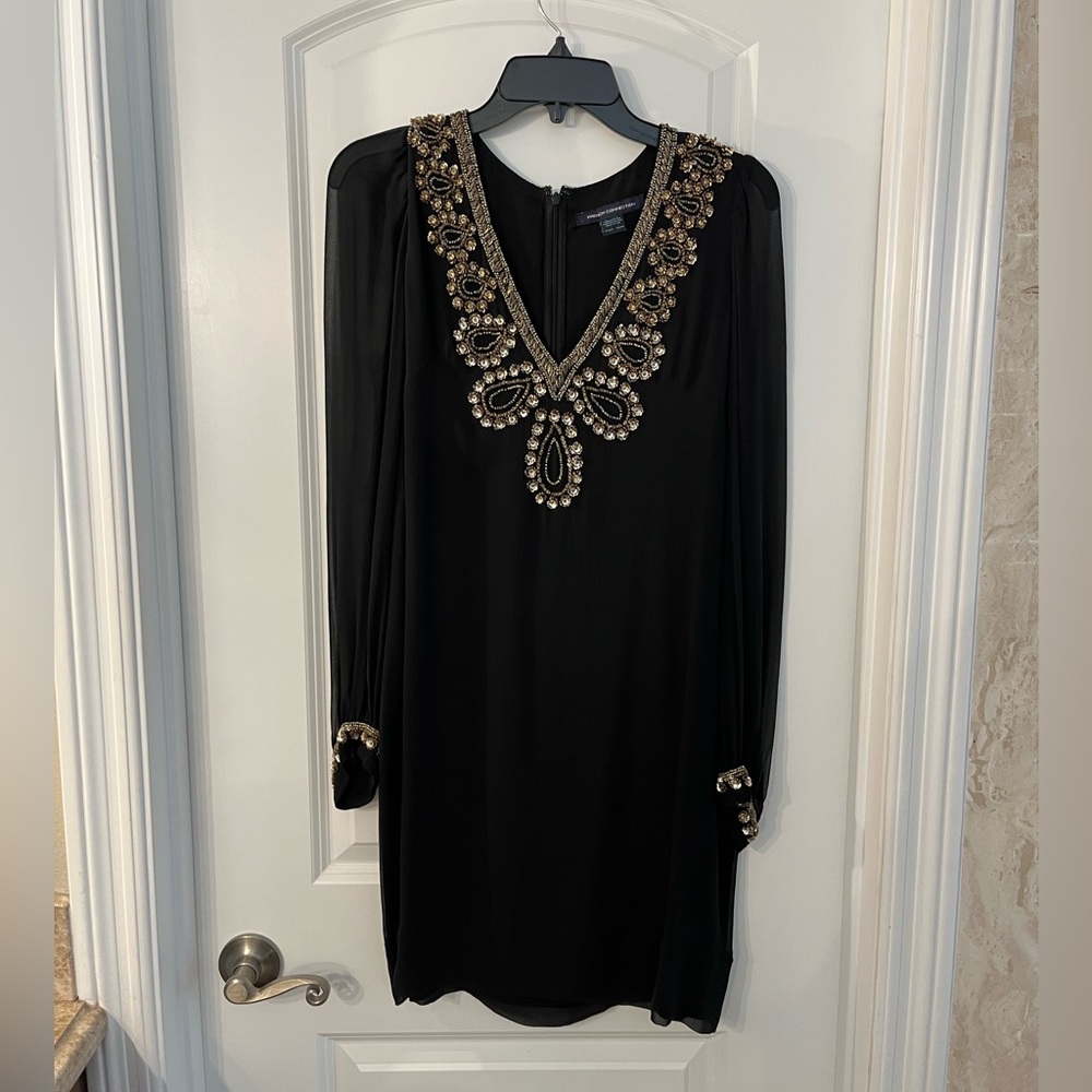 French Connection Silk Shift Dress